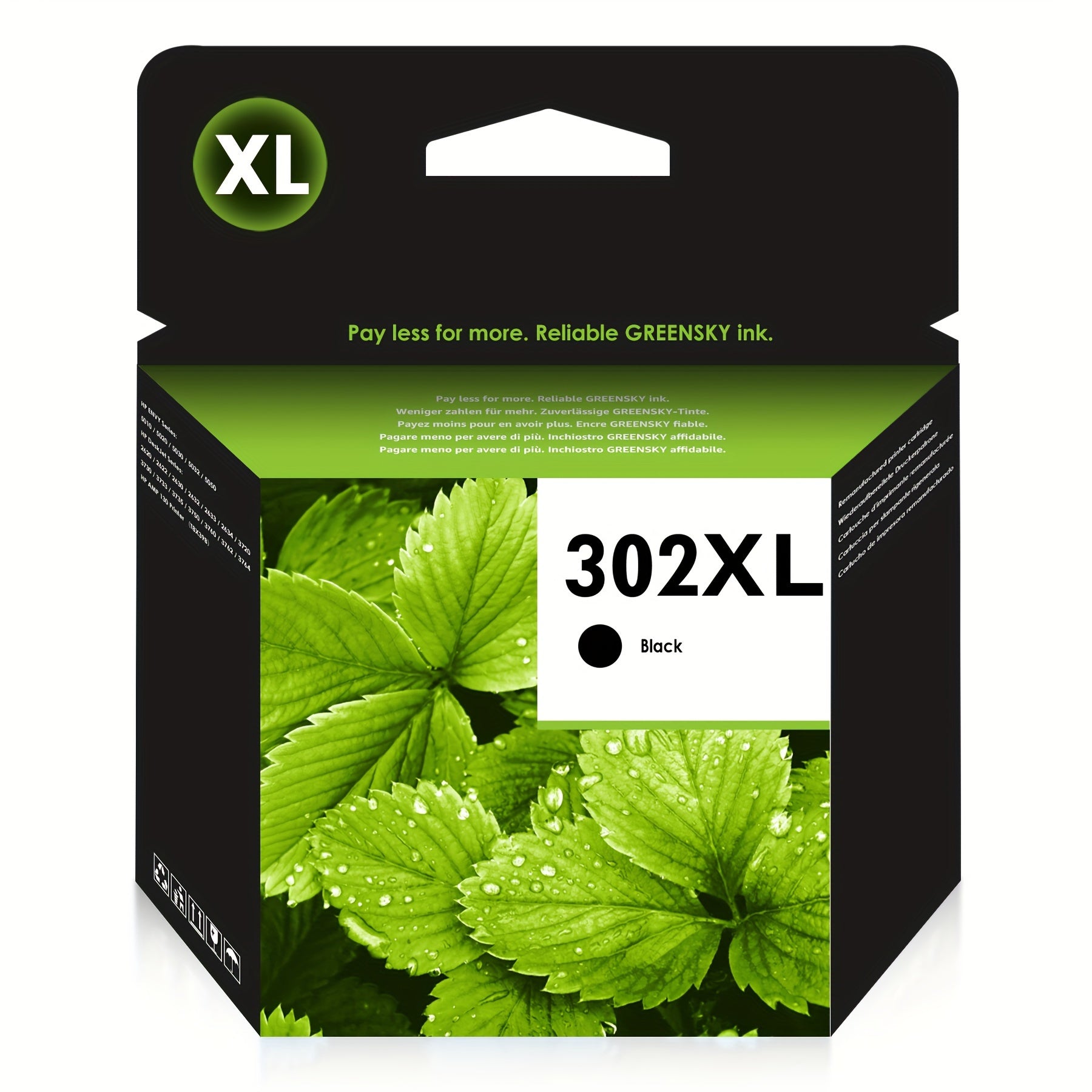 Cartucho de tinta | Cartuchos de tinta de repuesto para HP 302 Multipack para HP 302 XL DeskJet 3630 3636 3638 3639 1110 2130 3633 Envy 4525 4520