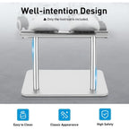 Reposapiés ergonómico de acero inoxidable para debajo de la mesa, antideslizante, para peluqueros, mejora de la postura, peluqueros, reposapiés para peluqueros, spa