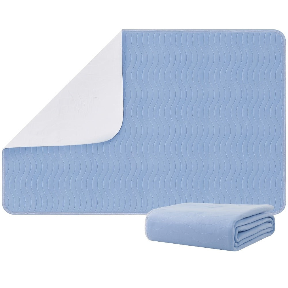Paquete de 4 (132X86Cm)/Paquete de 2 (91X86Cm)/Paquete de 1 (91X86Cm) Protectores Extra Absorbentes Lavables, Protectores de Secado Rápido para Cama, Protectores Reutilizables Lavables para Perros, Pañales