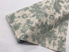 Tela de toile de jouy, telas de popelina 100%, telas de decoración, telas de labores, telas por metros,