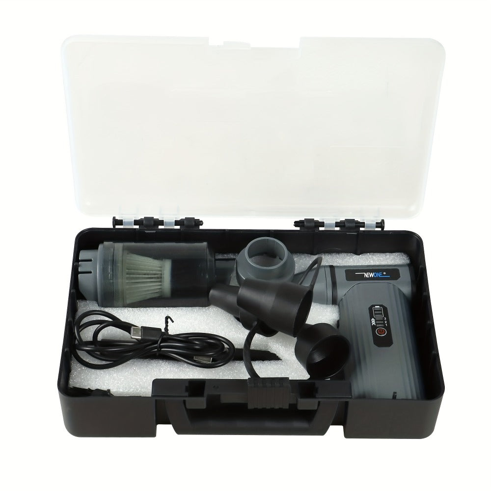 Soplador de aire eléctrico de 150000 RPM para coche teclado PC y hogar | 8000Mah y inalámbrico