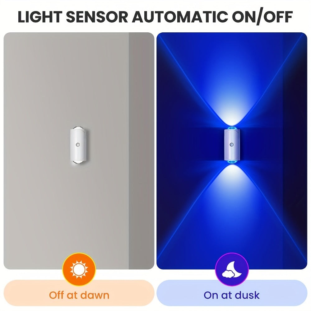 4/2/1 Luz Nocturna LED Inteligente con Sensor de Movimiento, 3 Modos de Iluminación, Cambio de Color RGB, Montaje Magnético Recargable USB para Entrada, Dormitorio y Armario