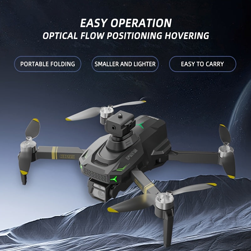 GD95 Doble Batería de Larga Duración, Doble Cámara 480P HD, Grabación, Volteretas de 360°, Mantenimiento Preciso de Altitud, Excelente Dron Aéreo - ¡Primera Opción para el Regalo de Navidad y Cumpleaños de Novio!