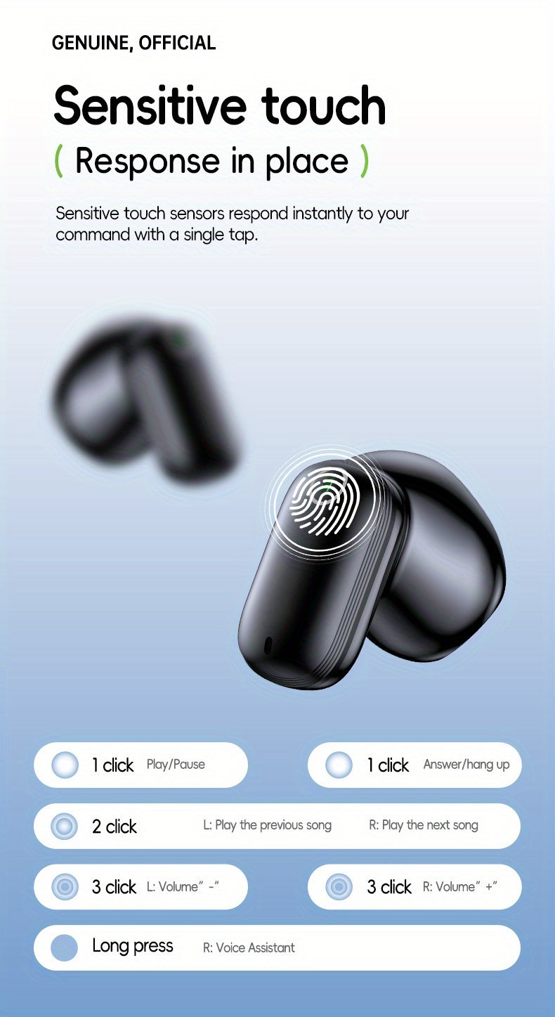 Auriculares Bluetooth | Los auriculares inalámbricos Acer OHR501 presentan un diseño semi-intrauditivo con cancelación de ruido, lo que