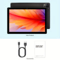 Tablet | Tablet Android 15 de 10 pulgadas, 12 (3+9) GB de RAM, 64 GB de ROM, Procesador Quad Core, Cámara de 2.0MP+8.0MP, 6000mAh, Múltiples
