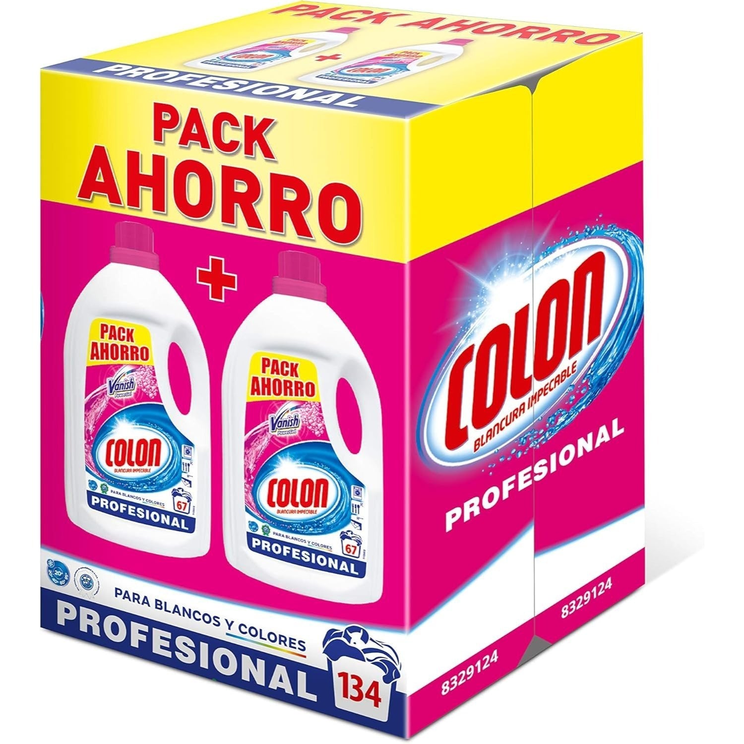Colon Detergente Profesional Formato Gel Vanish Powergel (134 lavados)