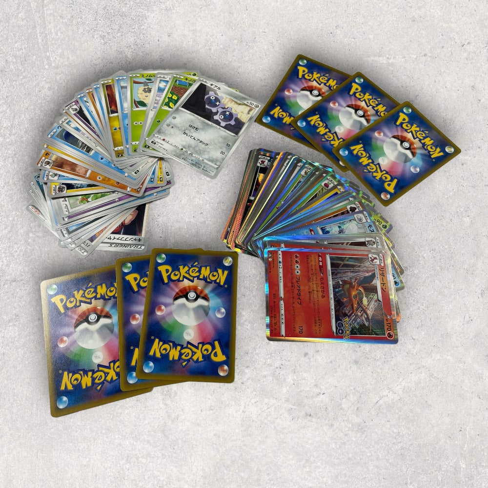 Originales 20 Cartas Pokémon Holo Brillante - Cartas Pokémon Holográficas Raras Japonesas de Conjuntos Actuales