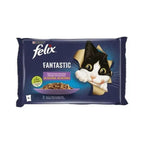 Paquete Ahorro Felix Fantastic Selecciones Favoritas en Gelatina de Pollo, Buey, Salmón y Atún