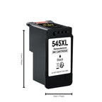 Multipack de Cartuchos de Repuesto PG 545 y CL 546 XL para Impresoras Canon, Compatible con Modelos como Pixma MX495, TR4550, TR4551, Mg2550S, Mg2555S, TS3150, TS3151, TS3350, MG3050, MG3051 y MG2950 (Incluye 1 Cartucho Negro)