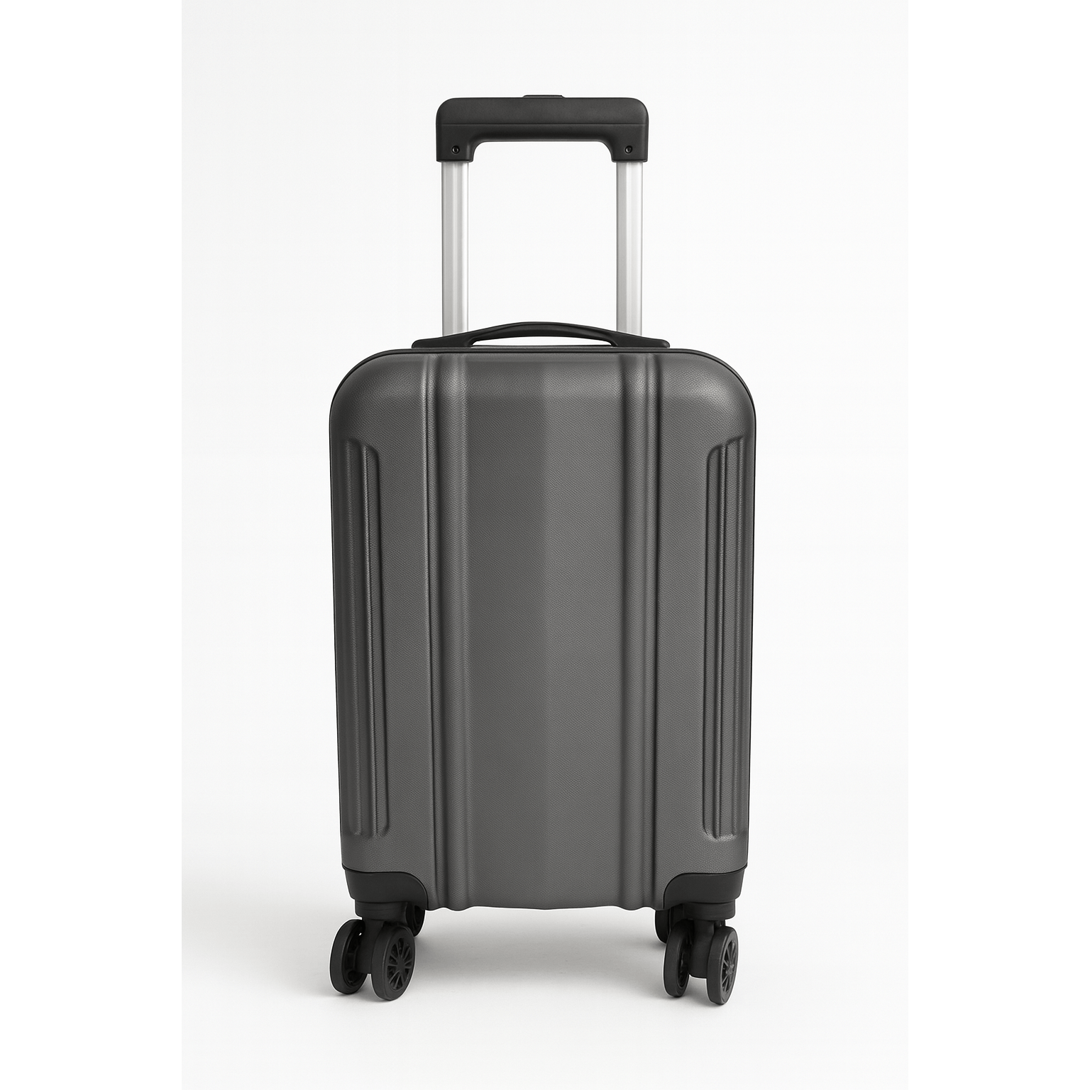 Maleta Avión Equipaje de Mano Viaje Cabina Trolley ABS Rígida 4 Ruedas Maleta de cabina rigida con asa telescopica 55x35x20CM