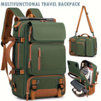 Mochila para portátil, bolso multifuncional de gran capacidad, mochila escolar para hombre, bolso de mano, bolso de hombro, mochila de doble espalda multiusos para viaje, bolsa de almacenamiento Xie Cang, mochila escolar para estudiante, mochila de viaje