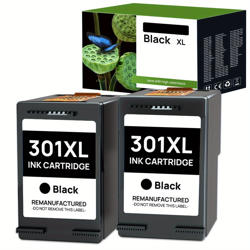 Paquete de cartuchos de impresora 301XL reemplazo para los cartuchos de la impresora HP 301 para HP301 XL 301XL para HP Envy 4500 5530 5534 4504 DeskJet 2540 1510 2544 2549 OfficeJet 4630 4632 2620 2622 (, color)