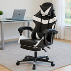 Silla de oficina para teletrabajo y estudio | metal y ajustable