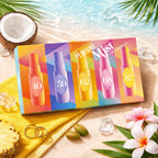 Set de Descubrimiento de Brumas de Perfume 5 piezas – Colección de Sprays de Fragancia Corporal Tropical, Set de Aromas en Tamaño Mini de Viaje