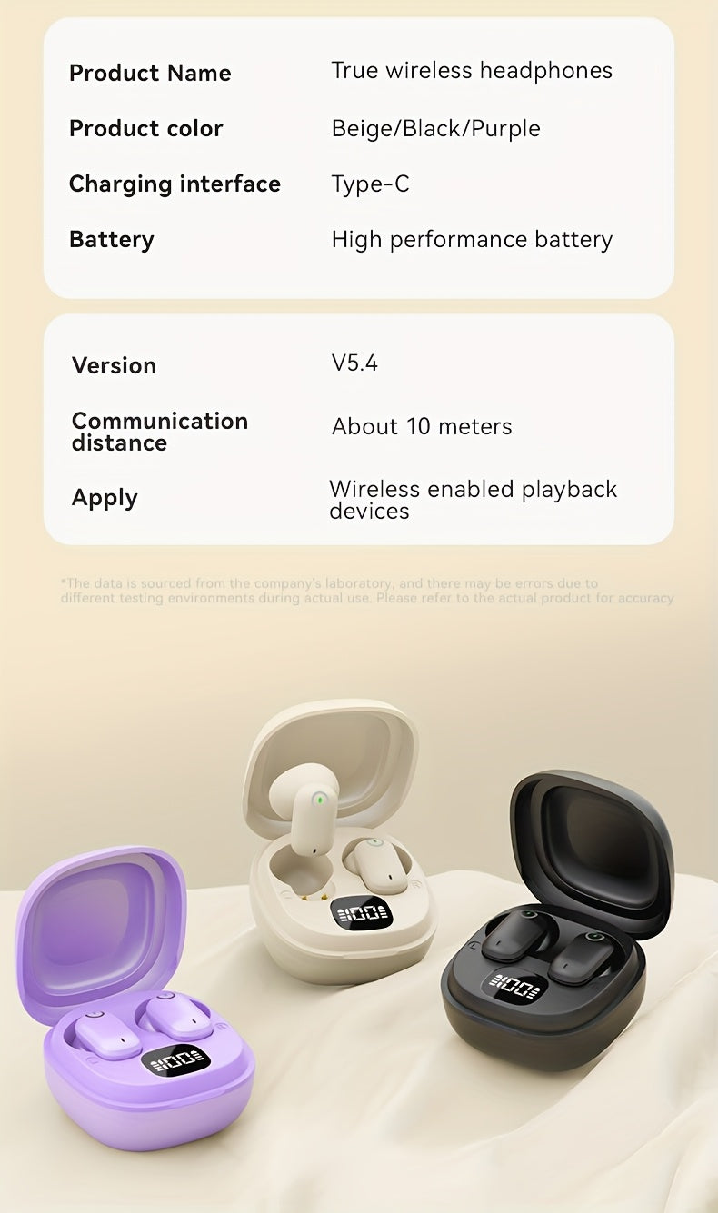 Auriculares Bluetooth | ["Acer Oficial Original"] Auriculares Inalámbricos TWS Bajos Profundos Estéreo + Reducción de Ruido en Llamadas, Batería
