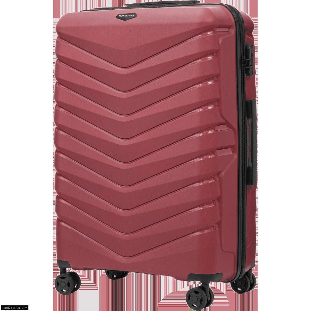 Opciones de equipaje / Polipropileno TSA / 28" 24" 20" 18" pulgadas / Dimensiones aproximadamente 75 x 50 x 30 cm o 68 x 41 x 25 cm o tamaño de cabina 55 x 40 x 20 cm o equipaje de mano 50 x 34 x 18 cm con ruedas desmontables / Equipaje de mano ABS+ de al