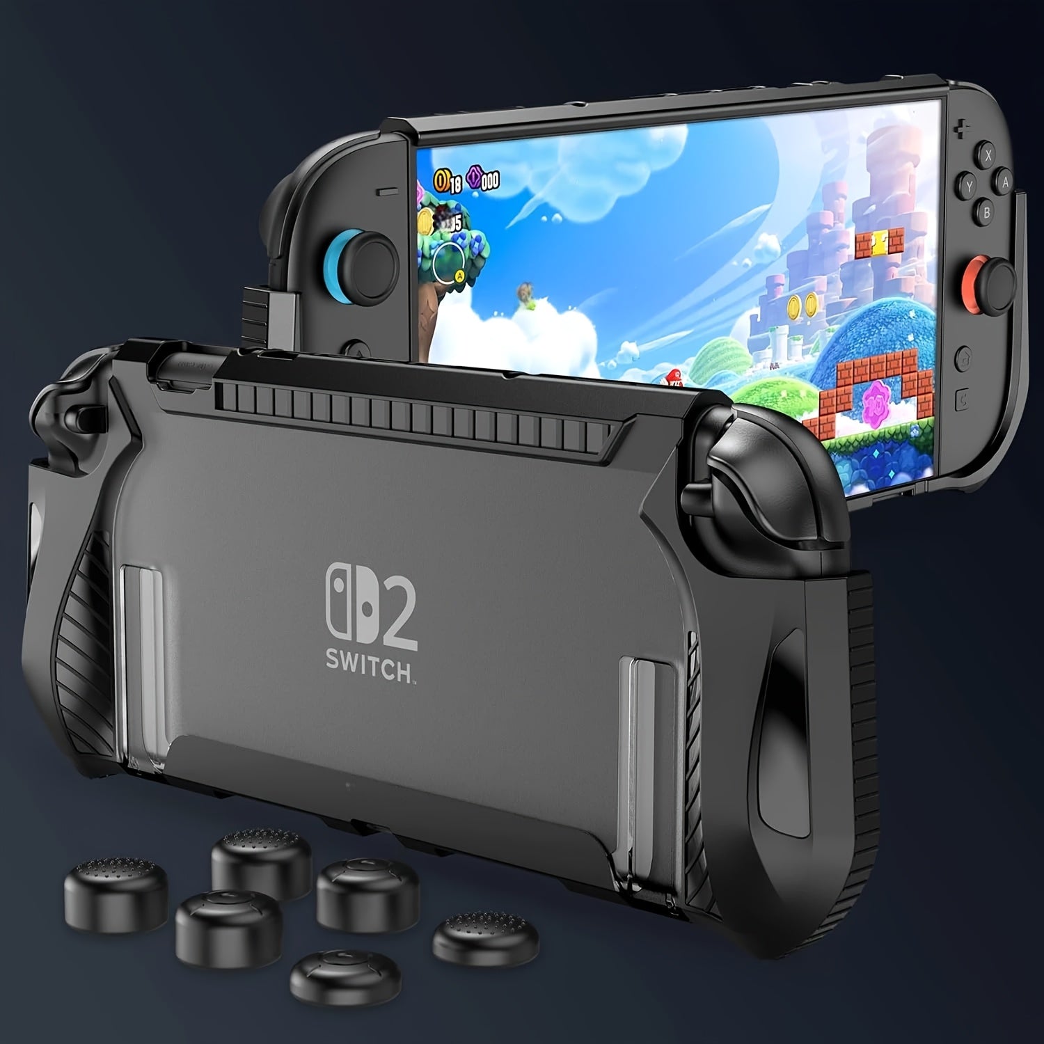 Funda protectora para Nintendo Switch 2 para viajes almacenamiento y accesorios gaming | diseño funcional
