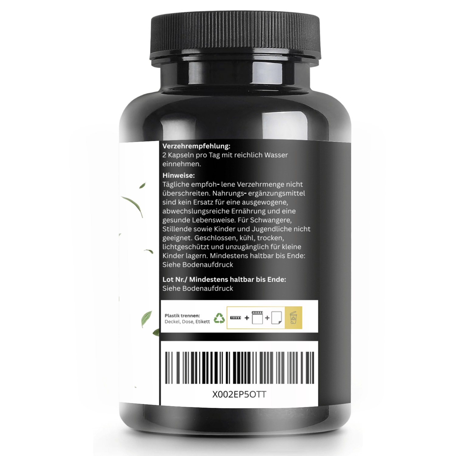 Himalaya Shilajit Mumijo – Dosis alta de 1300 mg – 180 cápsulas veganas – Suministro para 3 meses – Himalaya Shilajit original – Probado en laboratorio y sin aditivos