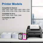Cartucho de tinta | Cartuchos de tinta 304XL de alta producción reconvertidos para HP 304 XL (paquete de 2, color negro) para HP DeskJet 2600