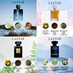 [4 Botellas] Fragancias para Hombre, Resuelve la Dificultad de Elección, Perfume de Feromonas, Muestra tu Encanto, Regalo de Perfume, Envuelto Individualmente, Perfecto para Citas y Viajes, Regalo de Cumpleaños para un Amigo / Regalo de San Valentín