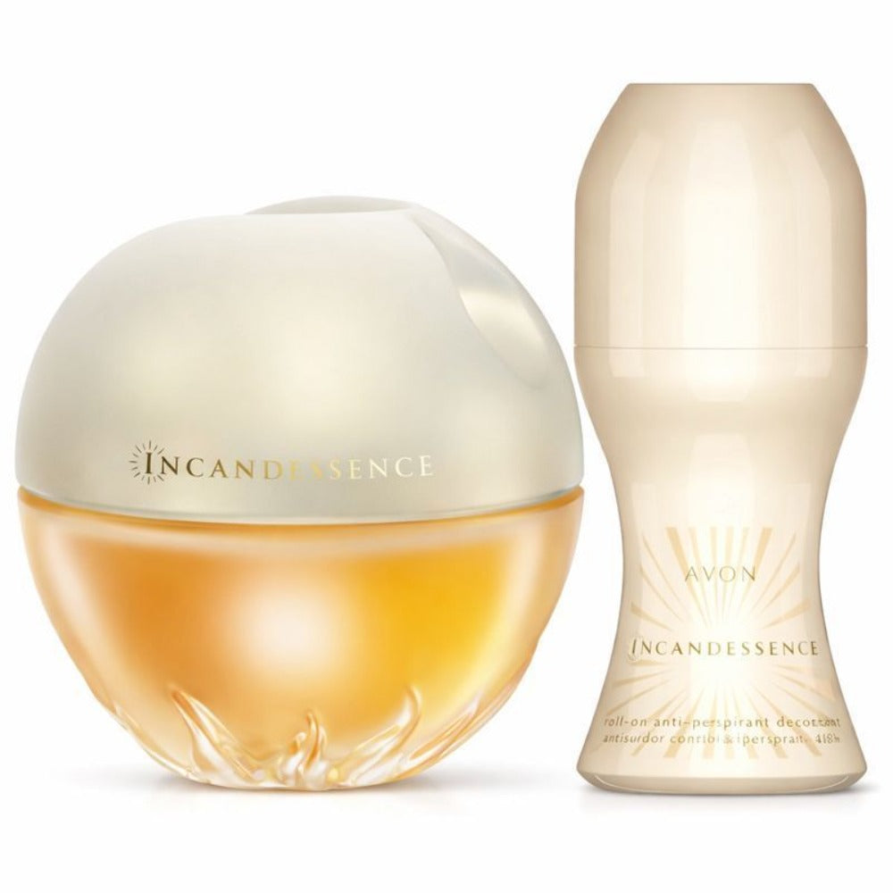 Set de Perfume y Roll-On AVON para Mujer Incandessence