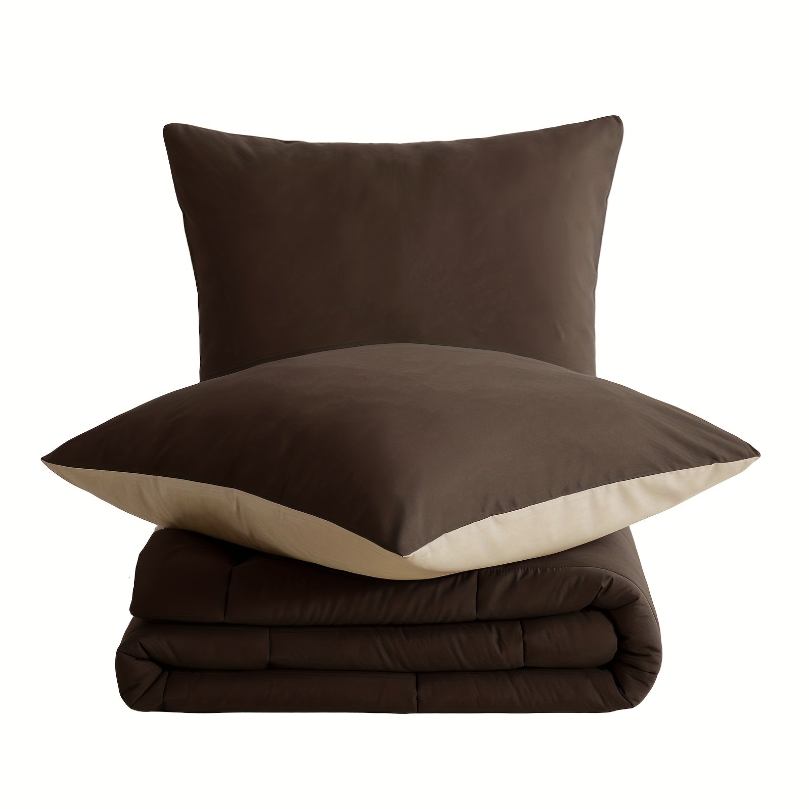 Juego de edredón de 2/3 piezas, edredón cómodo y ligero, edredón reversible con fundas de almohada de 80X80, relleno de 300GSM, suave y transpirable, adecuado para todas las estaciones, regalo de Navidad para la familia