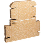 Caja Cartón Envío Navidad, Caja Cartón Navidad Automontable de Cartón Kraft, Caja Regalo - Packer PRO