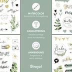 Pegatinas de boda para libro de visitas con más de 200 diseños - 8 páginas de pegatinas de boda, aptas para libros de visitas y álbumes, pegatinas de boda aptas para scrapbooking, decoración de diarios, pegatinas de corazones.