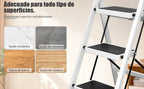 VORTEX Escalera plegable doméstica de acero aleado antideslizante
