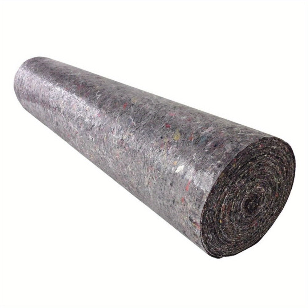 Alfombrilla de fieltro para suelo, rollo no tejido con revestimiento protector de 1x50m - cubierta de protección superficial, alfombra antipintura