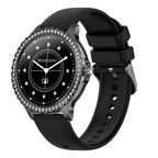 SIEMORL Smartwatch para Mujer con Pantalla Táctil Completa de 1.32 pulgadas, Smartwatch con Llamada Inalámbrica, Rastreador de Actividad Física con 20 Modos Deportivos, Diales Exclusivos, Relojes Inteligentes Impermeables para iPhone Android, Pulsera Depo
