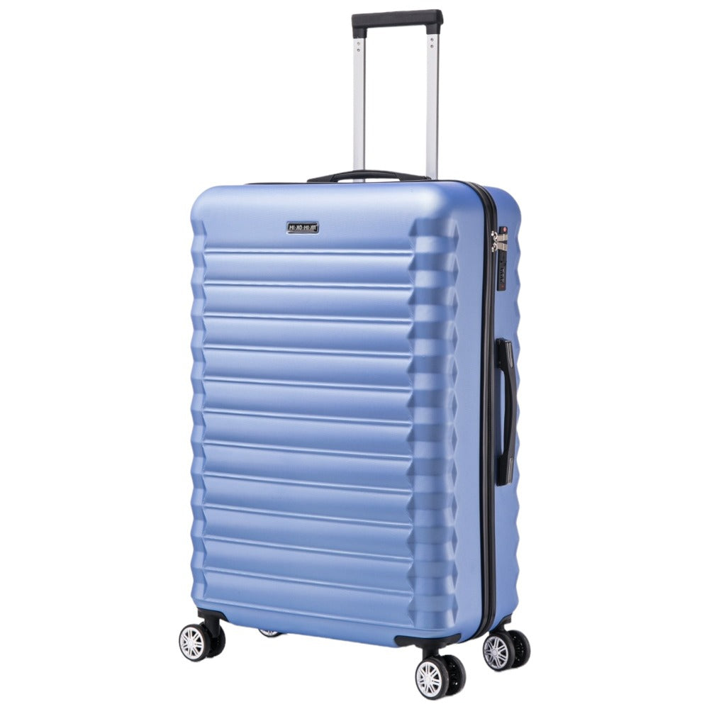 Conjunto de Maletas de Viaje Elegantes: Carcasa Ligera, Cerradura Numérica, 4 Ruedas Giratorias 360, Asa Telescpica de Aluminio Aleado Juego de Maletas Maleta ( 6999 M001 8008 6020 )