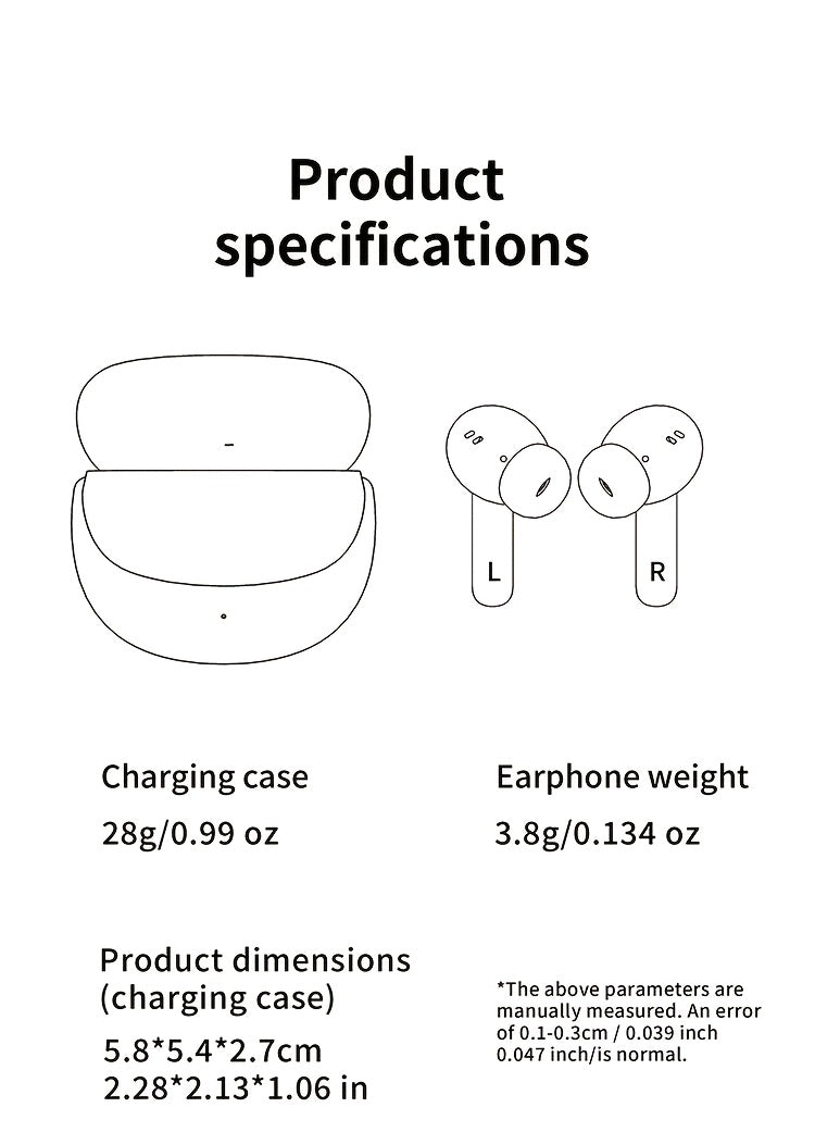 Auriculares Bluetooth | Auriculares inalámbricos Acer OHR546, estéreo, graves profundos, baja latencia en llamadas, uso cómodo (estudio