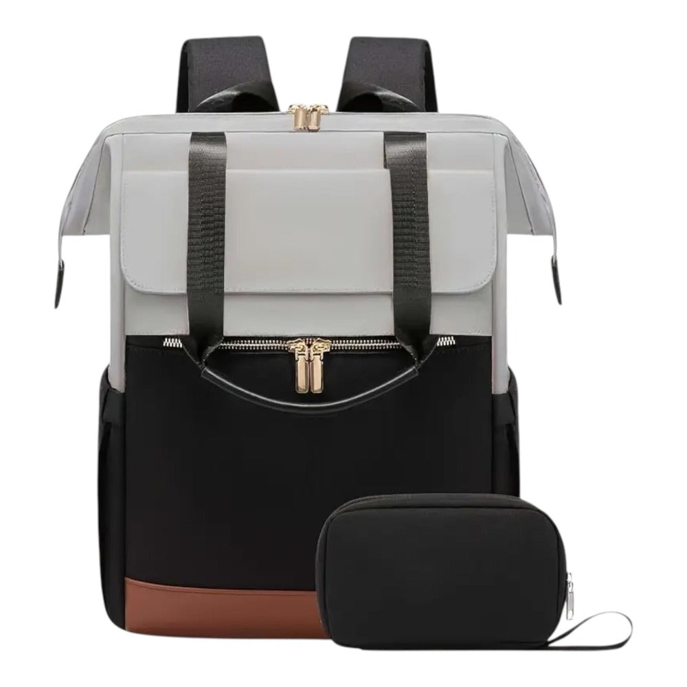 Mochila Portatil Mujer, 15.6 Pulgadas Antirrobo Backpack, Mochilas para Ordenador Portátil para la Profesora Trabajo Viajes Universidad Colegio