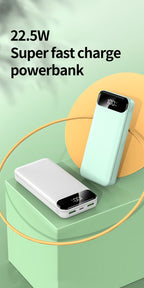 Power bank para carga durante viajes y uso diario | 50000mAh y Extraíble