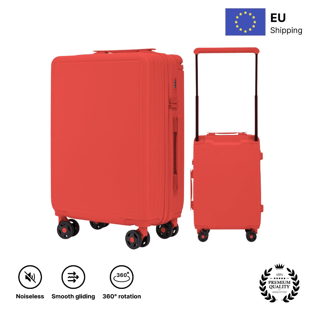 Maleta para elegir con dimensiones XXL grandes, aproximadamente 75 x 50 x 30 cm o 66 x 44 x 26 cm o Cabina 55 x 40 x 20 cm / Calidad alta de 28", 24", 20" para elegir, Equipaje de mano ABS+, Equipaje para el avión con cerradura digital tipo Tsa y ruedas d