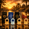 Perfumes Árabes Prady Pack 4 Unidades Hombre y Mujer – Fragancias Orientales Larga Duración MALAK, KHASAD, ZANZIVAR, LAYA – Eau de Toilette Elegante y Sensual