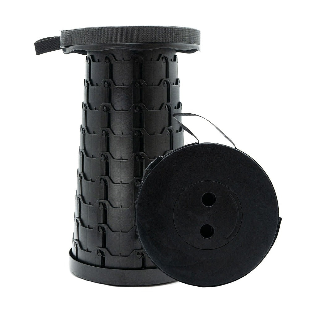 Silla y taburete plegables portátiles de alta resistencia - Diseño compacto y ligero, taburete plegable multifuncional ajustable de altura para camping, pesca, senderismo - Equipo de exterior duradero, regalo perfecto para pescadores, silla de camping con