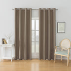 Cortinas Ystyle de Dos Piezas, Opacas, Aislamiento Térmico, Aislamiento Acústico, con Ojales, Modernas para Dormitorio y Sala de Estar