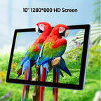 Tablets | Tableta Android 15 de 10.1 pulgadas, 12(3+9)GB RAM, 64GB ROM, con teclado, ratón, lápiz óptico y funda protectora, pantalla IPS de
