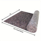 Alfombrilla de fieltro para suelo, rollo no tejido con revestimiento protector de 1x50m - cubierta de protección superficial, alfombra antipintura