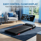 Caminadora UMAY 5 en 1 con inclinación del 11%, placas vibratorias, capacidad de 136.08 kg, máquina de caminar compacta para debajo del escritorio con motor silencioso de 3.0 HP para el hogar y la oficina