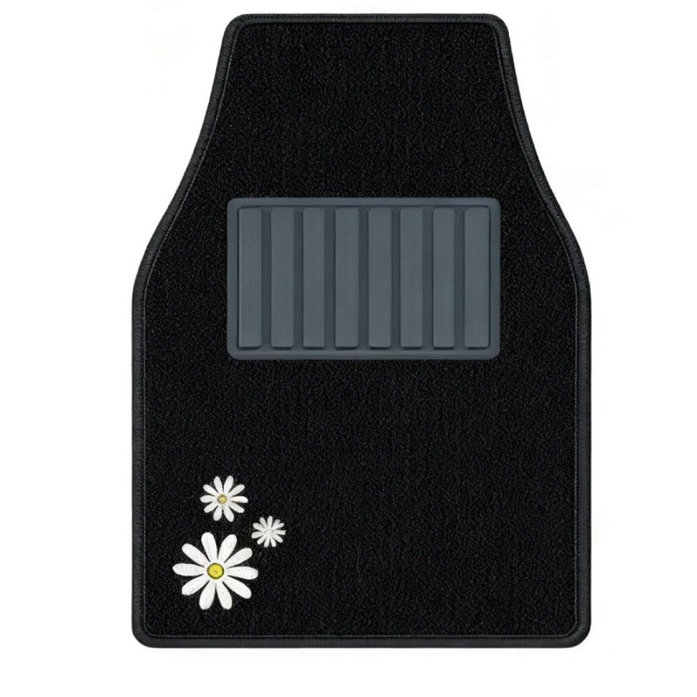 Alfombrillas Antideslizantes para Coche Alfombrillas Delanteras Set de 4 Alfombrillas Universales para Coche, Material PVC Duradero, Diseño Antideslizante y de Alta Gravedad, Instalación Fácil y Protección Completa para el Interior del Vehículo, Fácil de