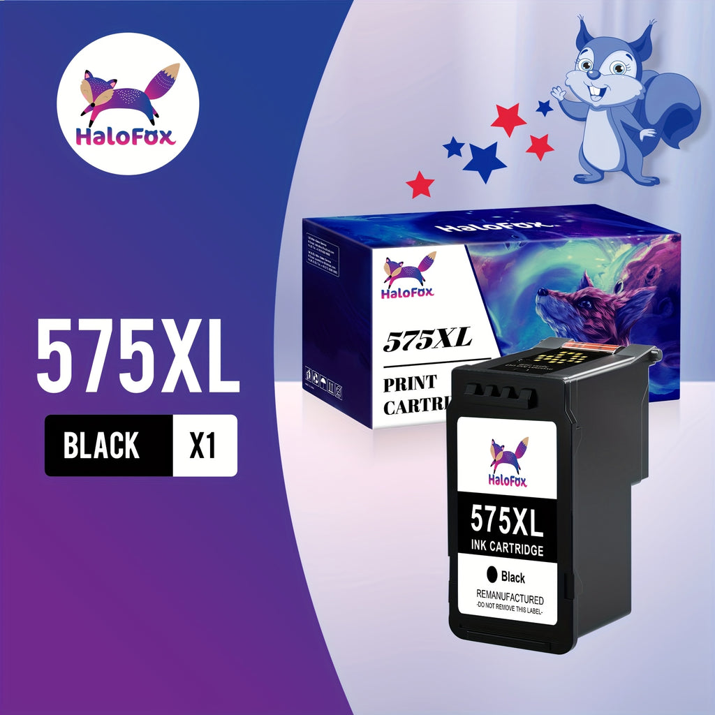 1X PG-575XL BLACK XL Multipack Cartuchos de Impresora Remanufacturados Compatibles con Cartuchos Canon 575 para PIXMA Ts3550I Ts3551I Tr4750I Tr4751I