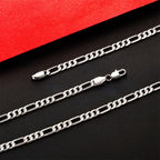 Collar Fegaro minimalista y elegante de plata esterlina 925, estilo sofisticado, temperamento refinado, estilo para parejas, regalo de aniversario, regalo de Navidad, regalo del Día del Padre, viene con una exquisita caja de regalo