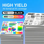 Cartuchos de tinta 305XL de repuesto compatibles con los cartuchos de tinta HP 305XL, color negro, compatibles con las impresoras HP Deskjet 2700 2700E 2752 2752E 2742 2755 4100 4100E 4152 4155E 6000 6055 6400 6458 6458E 6455E