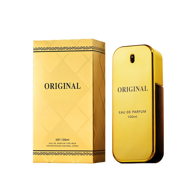 Una lujosa colonia para hombre, con una agradable fragancia amaderada, en un sofisticado frasco de vidrio artesanal, perfecta para fiestas y citas, el regalo perfecto para él