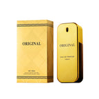 Una lujosa colonia para hombre, con una agradable fragancia amaderada, en un sofisticado frasco de vidrio artesanal, perfecta para fiestas y citas, el regalo perfecto para él