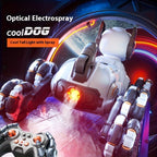 Perro Robot Todoterreno de Gran Tamaño de 2ª Generación Mejorado con Control Remoto por Gestos, Juguete Robot Inteligente, Caminante Mecánico Acrobático para Niños, Dron RC de Mascota a Gran Escala (Regalo Ideal para Fiestas)