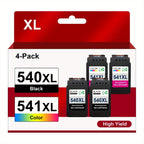 Cartuchos de tinta compatibles con los cartuchos de impresora Canon 540 541 XL compatibles con los cartuchos de impresora Canon TS5150 TS5151 MG4250 MG3650 MG3650s MG3350 MG3600 MX475